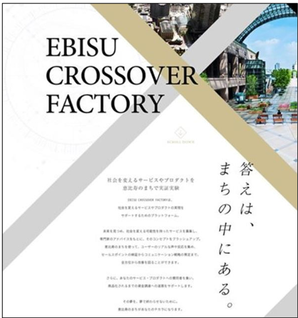 「EBISU CROSSOVER FACTORY」バージョンアップして再始動のサムネイル